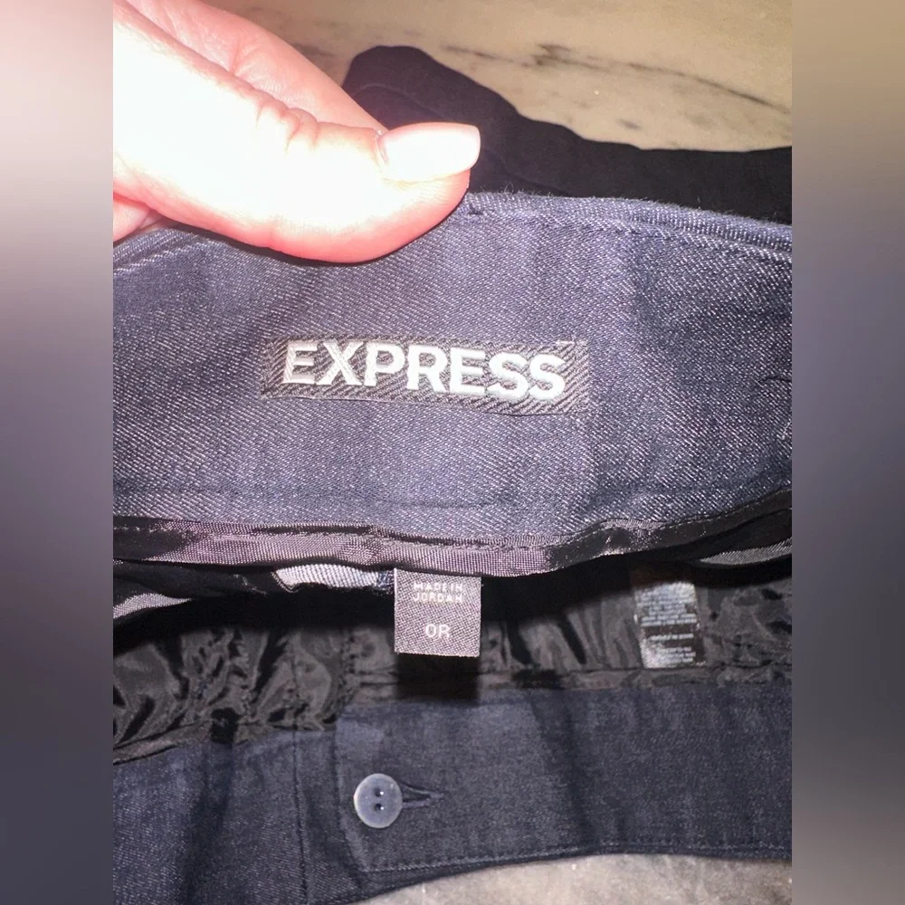 EUC Express Size 0R‎ Dark Denim Trouser Women's Shorts